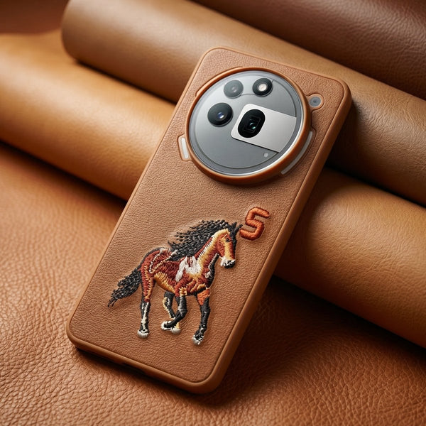 Brown Leather Horse No. 5 OC Ornamented for Nothing Phone 3A Pro - The Hatke