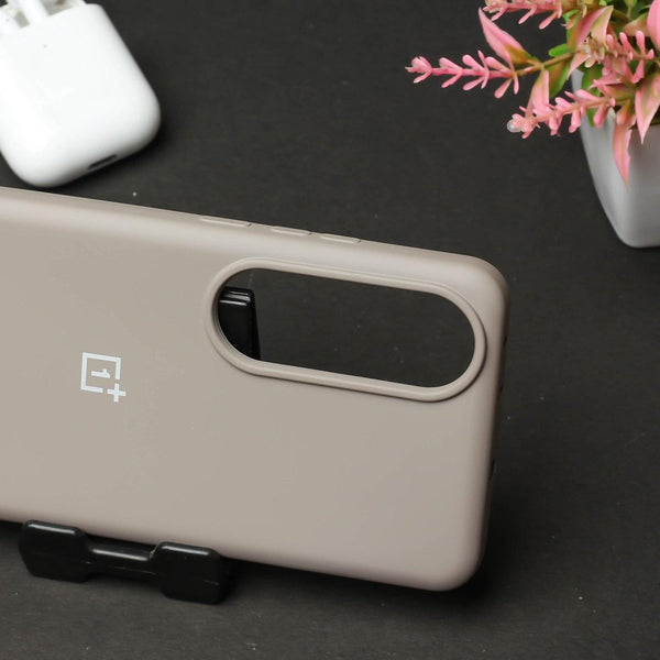 Brown Original Silicone case for Oneplus Nord CE 4 - The Hatke