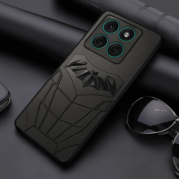 BS Superhero Engraved logo silicon Case for Motorola G67 Power - The Hatke