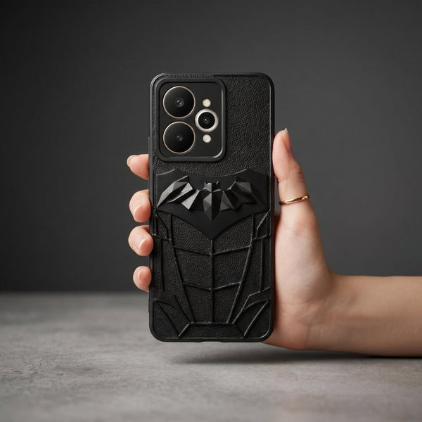 BS Superhero Engraved logo silicon Case for Realme 15 Pro - The Hatke