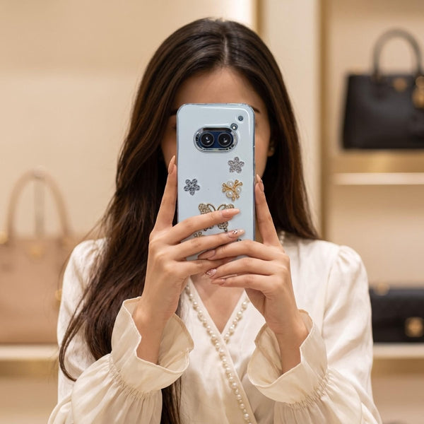 Butterfly Silicone Hard Case for Nothing Phone 2A - The Hatke