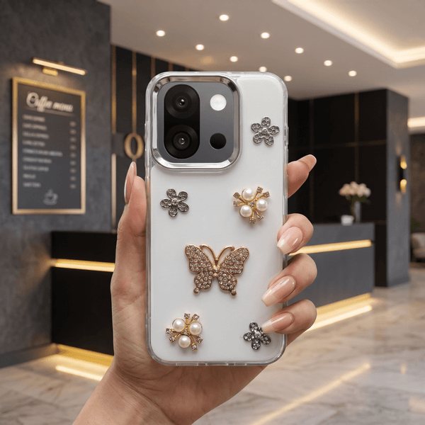 Butterfly Silicone Hard Case for Oneplus 15 - The Hatke