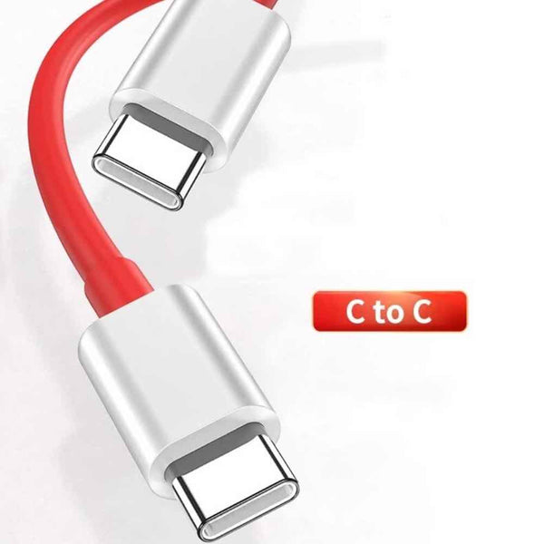 TheHatke Type C to Type C Fast Charging Cable For Oneplus 65W Dash charging