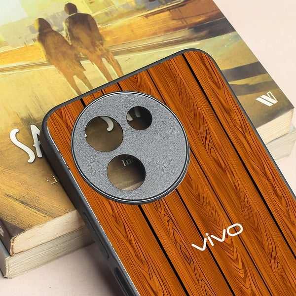 WoodCraft Touch metal back case for Vivo Y200i