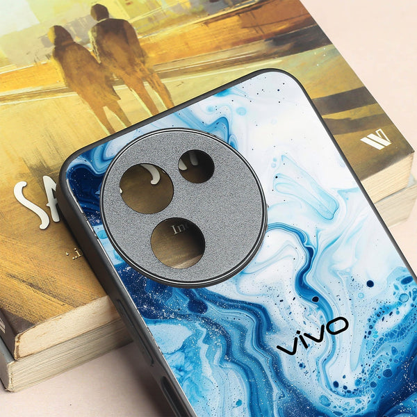 Neptune Swirl metal back case for Vivo Y58