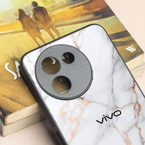 Copper Luxe Marble metal back case for Vivo Y200i