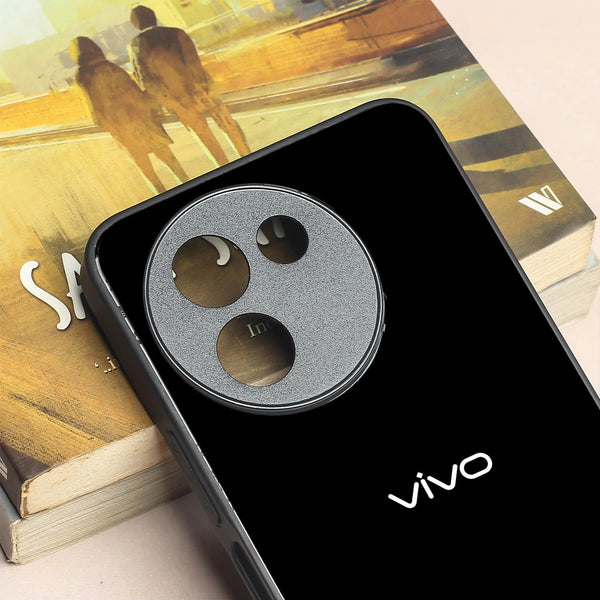 Black metal back case for Vivo Y200i