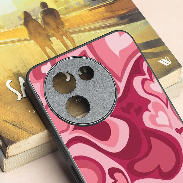 Valentine Wave metal back case for Vivo Y58