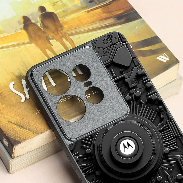 Core Reactor metal back case for Motorola Edge 50 Pro