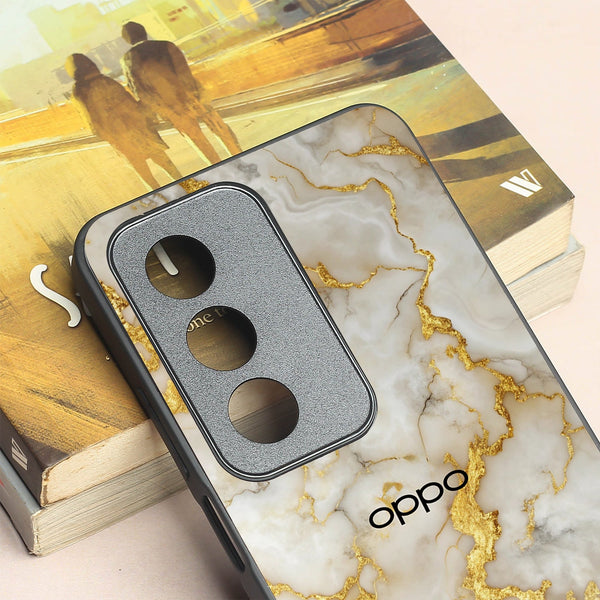 Gold Vein Glory metal back case for Oppo K12X