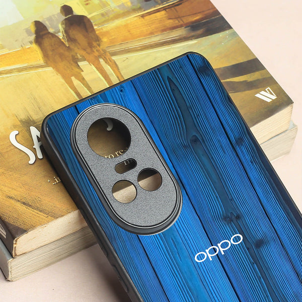 Indigo Planks metal back case for Oppo Reno 10