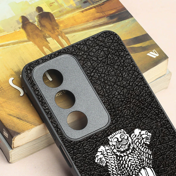 Black Satyamev Jayate metal back case for Oppo A3 Pro 5g