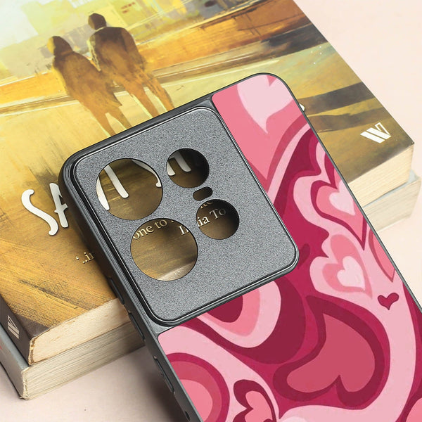 Valentine Wave metal back case for Motorola Edge 50 Pro