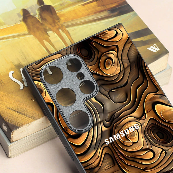 Rust Mirage metal back case for Samsung S24 Ultra