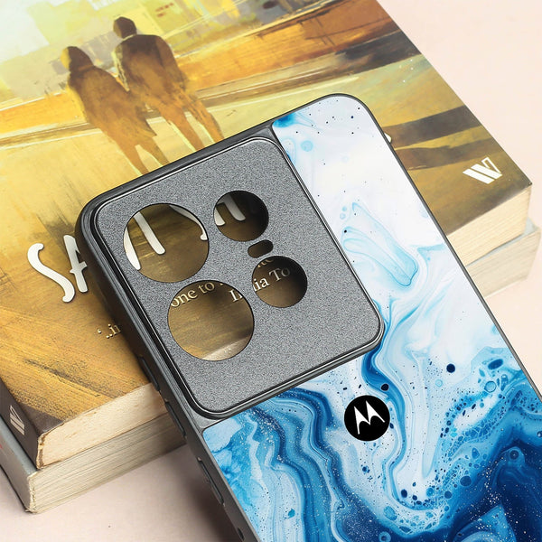 Neptune Swirl metal back case for Motorola Edge 50 Pro