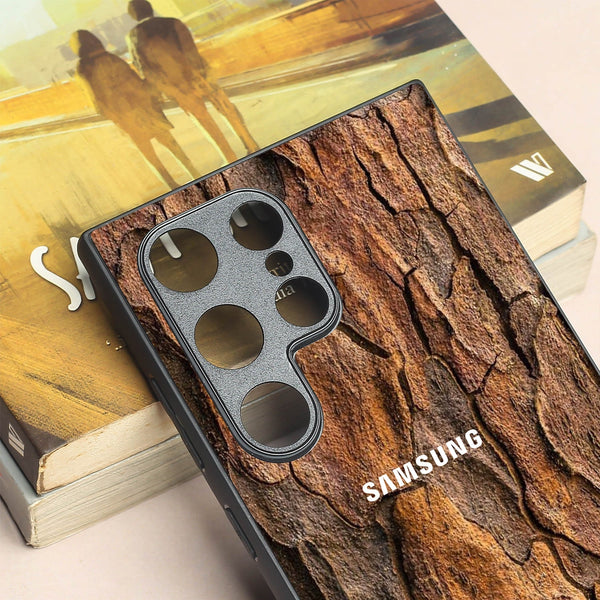Wavy Grain metal back case for Samsung S24 Ultra