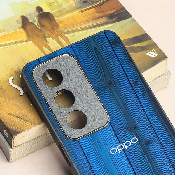 Indigo Planks metal back case for Oppo A3 Pro 5g