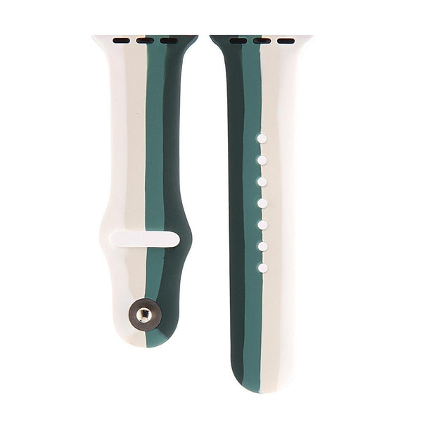 Camouflage Plain Silicone Strap For Watch Series 1 (42mm/44mm/45mm/46mm/49mm) - The Hatke