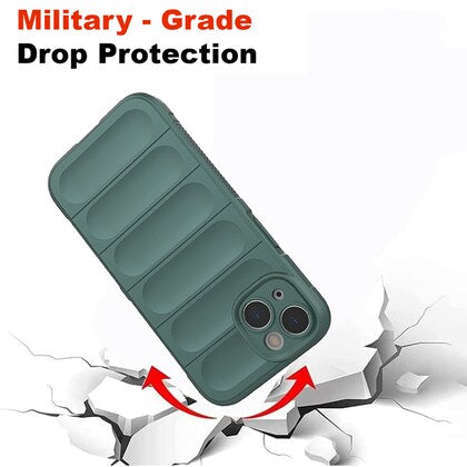 Dark Green Wave Case for Apple Iphone 14