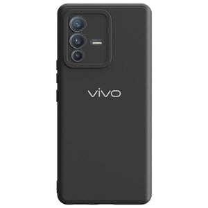 Black Silicone Case for Vivo V23