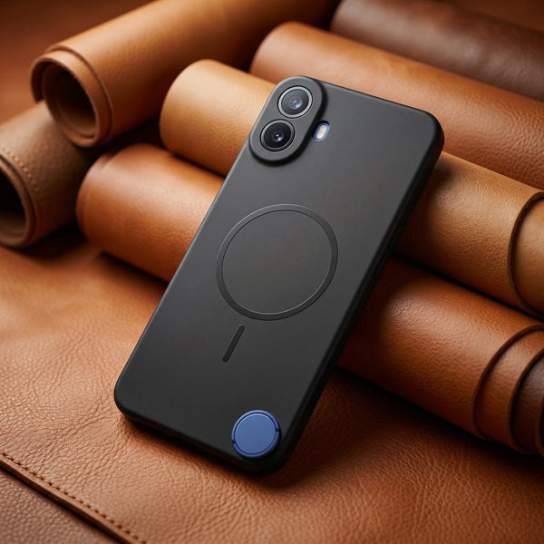 CAVEN Black Silicone case for CMF PHONE 1 - The Hatke