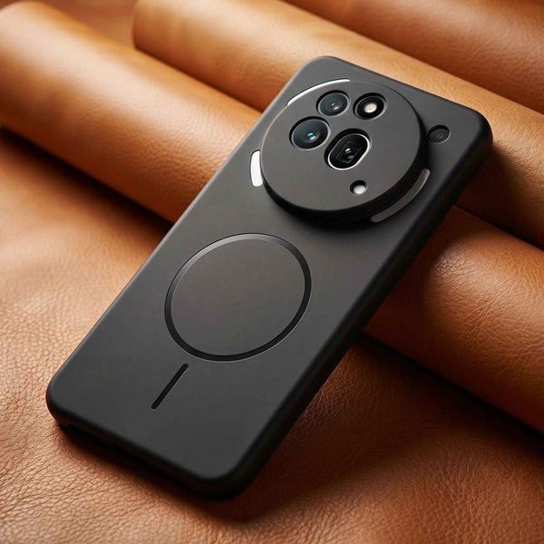 CAVEN Black Silicone case for Nothing Phone 3a Pro - The Hatke