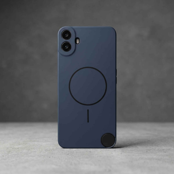 CAVEN Dark Blue Silicone case for CMF PHONE 1 - The Hatke