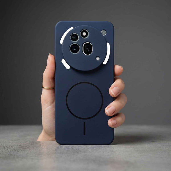 CAVEN Dark Blue Silicone case for Nothing Phone 3a Pro - The Hatke