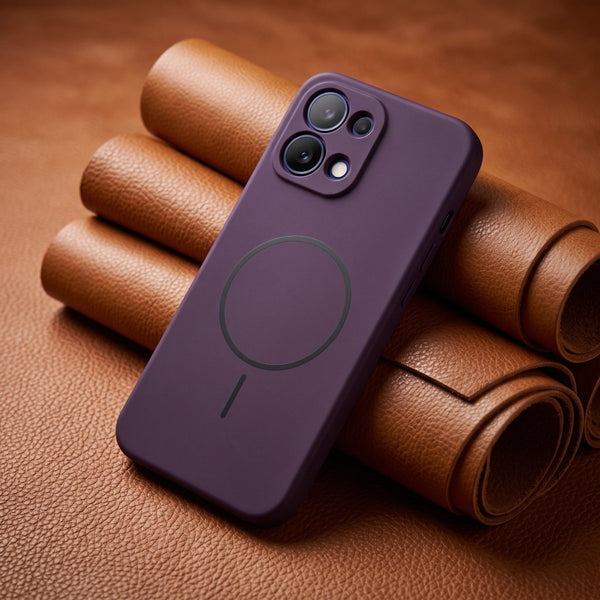 CAVEN Dark Pink Silicone case for Oppo F31 - The Hatke