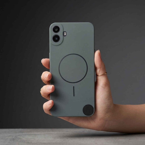 CAVEN Grey Silicone case for CMF PHONE 1 - The Hatke