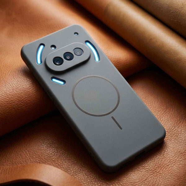CAVEN Grey Silicone case for Nothing Phone 3a - The Hatke