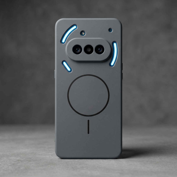 CAVEN Grey Silicone case for Nothing Phone 3a - The Hatke