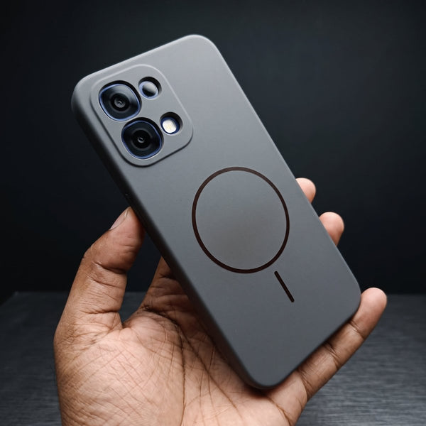 CAVEN Grey Silicone case for Oppo F31 - The Hatke