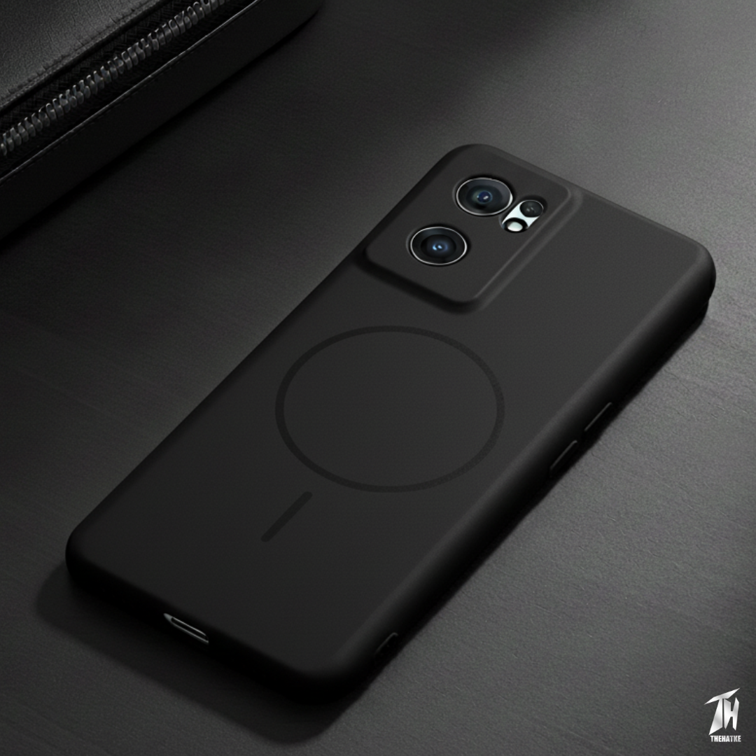 CAVEN Black Silicone case for Oneplus Nord CE 2