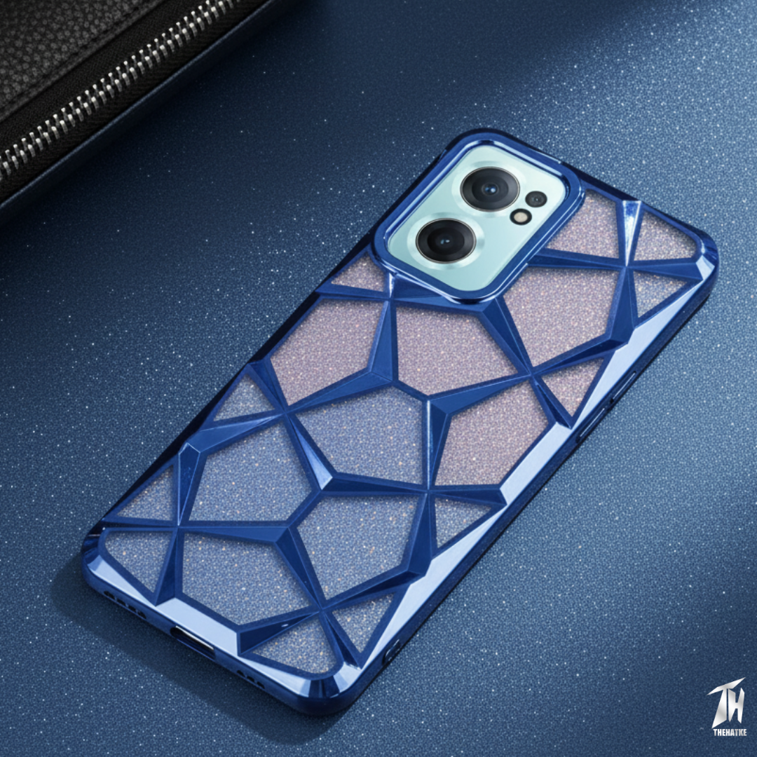 Dazzle Blue Silicone case for Oneplus Nord Ce 2