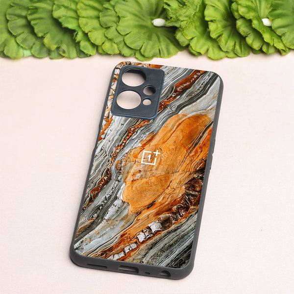 Sienna Marble metal back case for OnePlus Nord CE 2 Lite