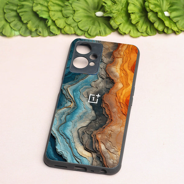 Layered Marble back case for OnePlus Nord CE 2 Lite