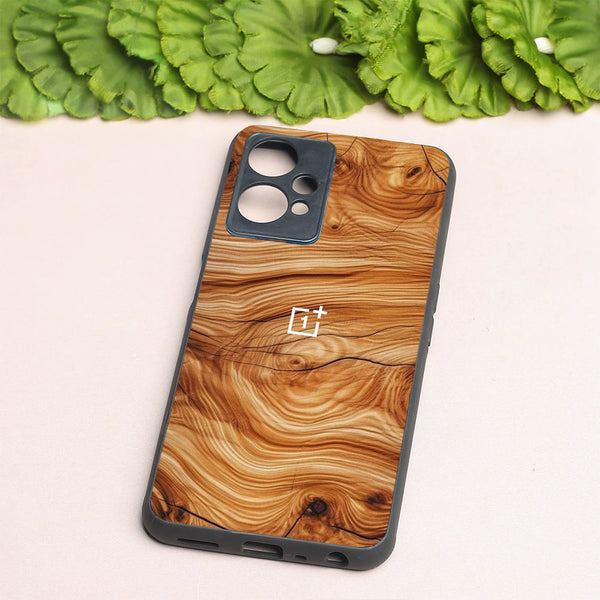 Classic Wood metal back case for OnePlus Nord CE 2 Lite