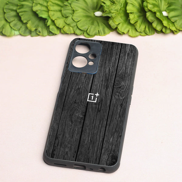Dark Wood metal back case for OnePlus Nord CE 2 Lite