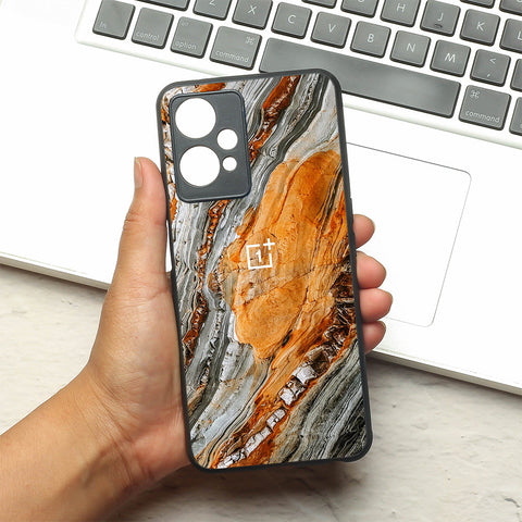 Sienna Marble metal back case for OnePlus Nord CE 2 Lite