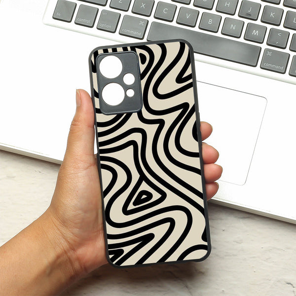 Zebra Flow metal back case for OnePlus Nord CE 2 Lite