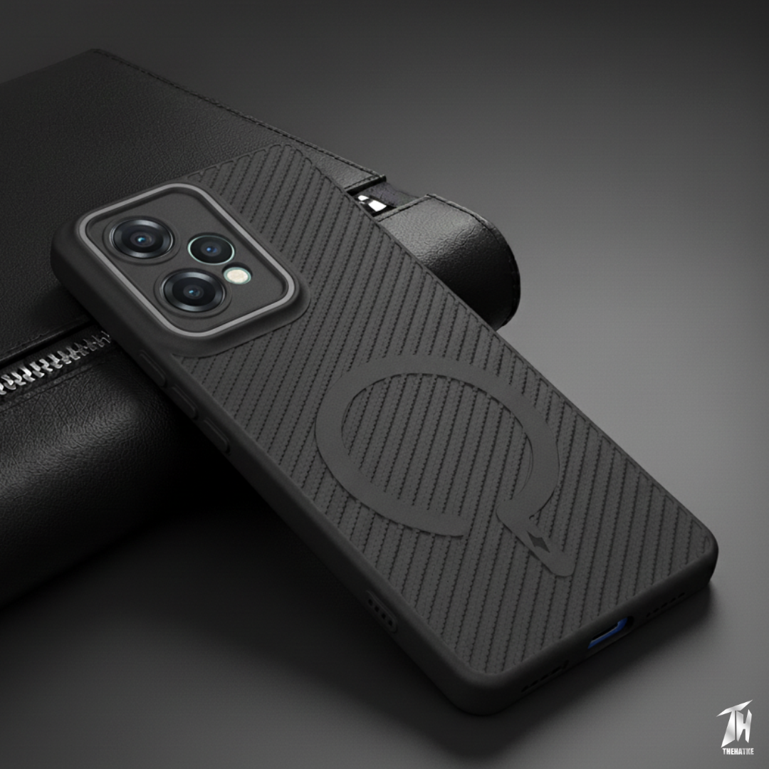 Gripon Black (Grey RING)Silicone Case for Oneplus Nord Ce 2 Lite