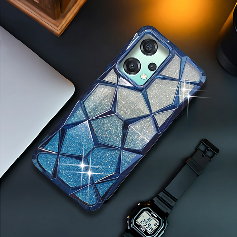 Dazzle Blue Silicone case for Oneplus Nord Ce 2 Lite