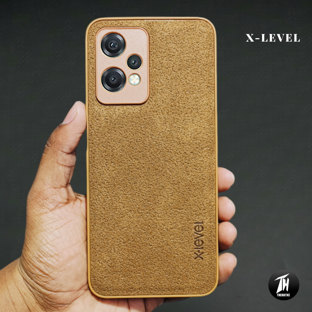 X-LEVEL Brown Leather Case for Oneplus Nord CE 2 Lite