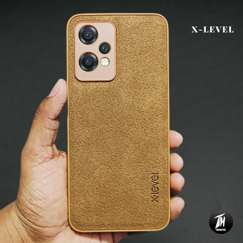 X-LEVEL Brown Leather Case for Oneplus Nord CE 2 Lite