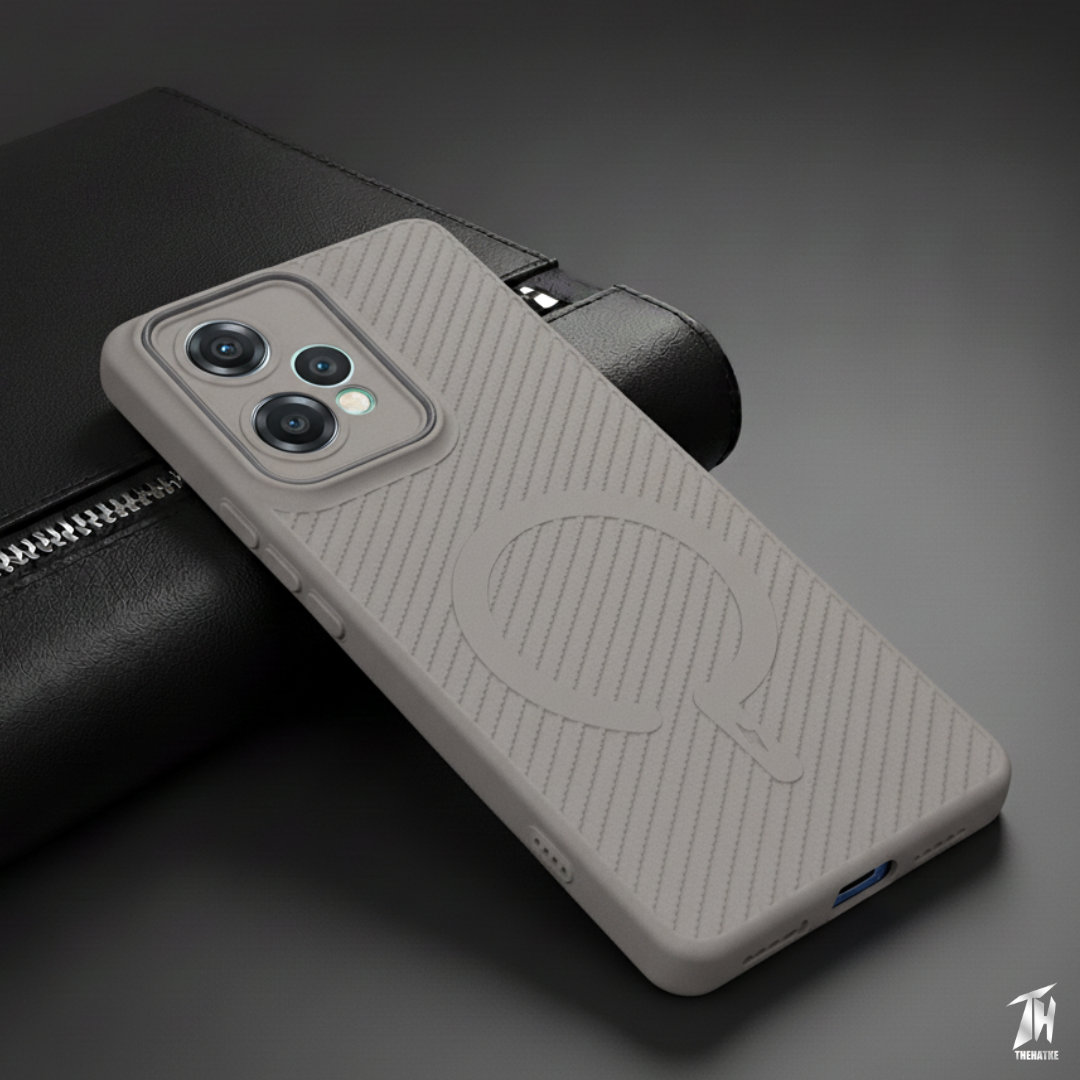 Gripon Grey Silicone Case for Oneplus Nord Ce 2 lite