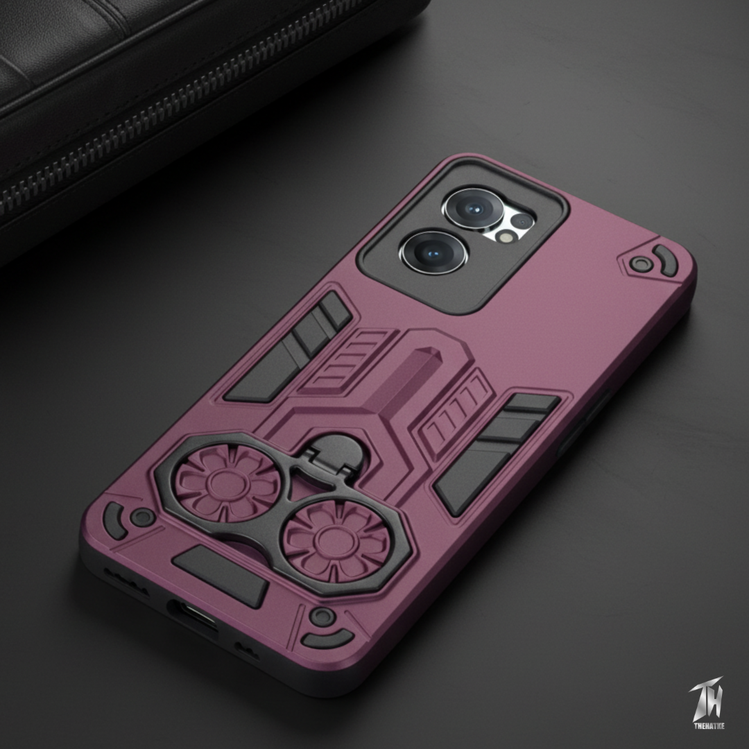 Mehroon Cycle Armor Silicone Case for Oneplus Nord Ce 2