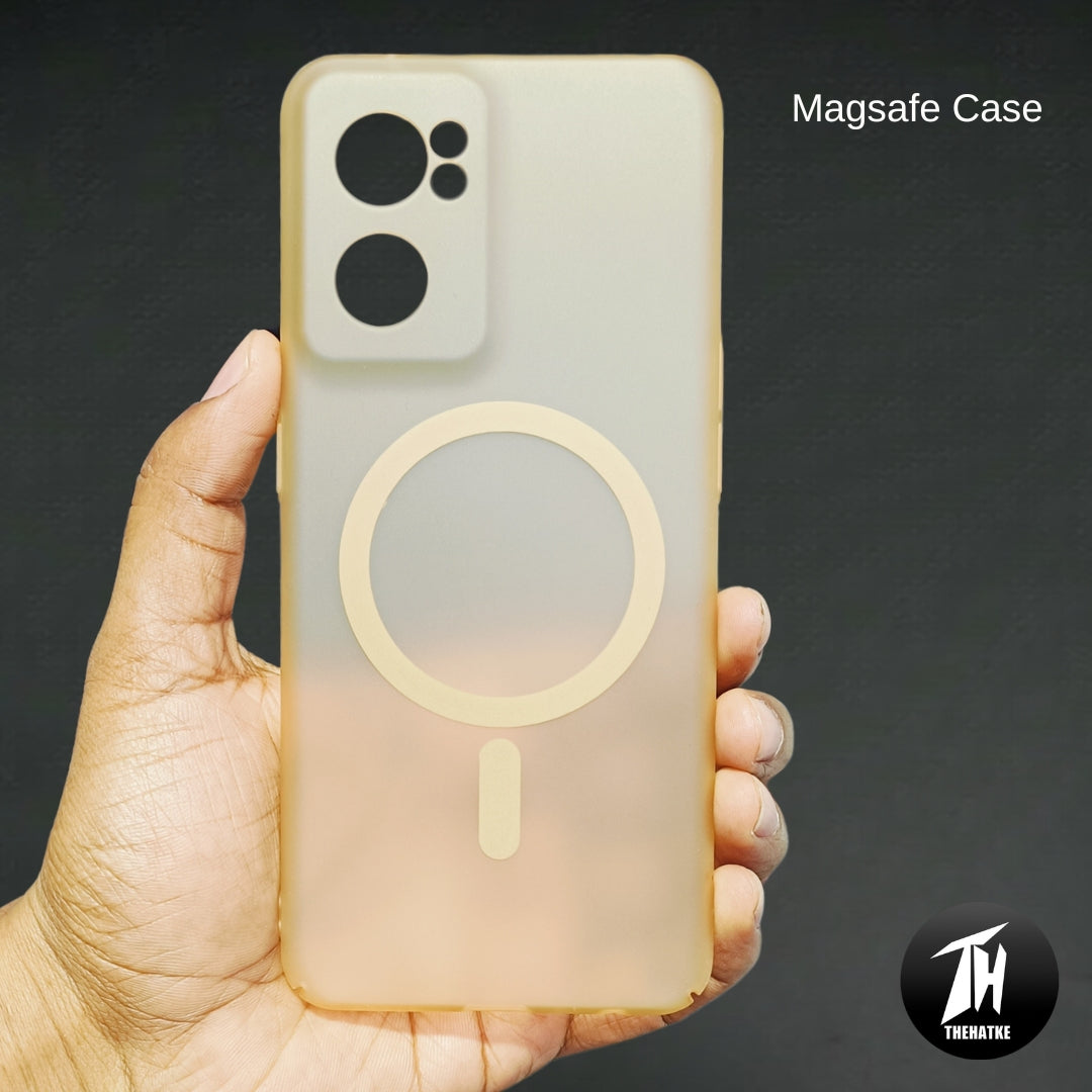 Natural Titanium Paper Matte Magsafe Case for Oneplus Nord Ce 2