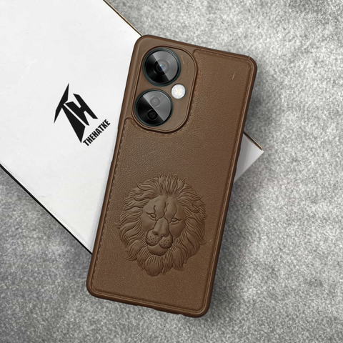 Brown Royal King Silicone Case for Oneplus Nord Ce 3 Lite