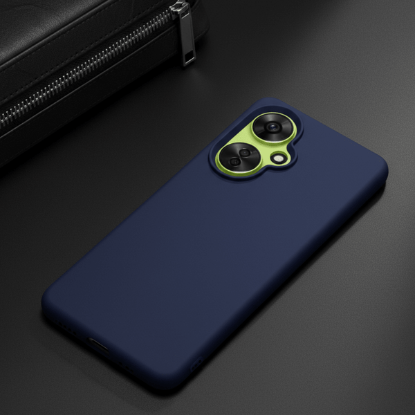 Dark Blue Silicone Case for Oneplus Nord Ce 3 Lite